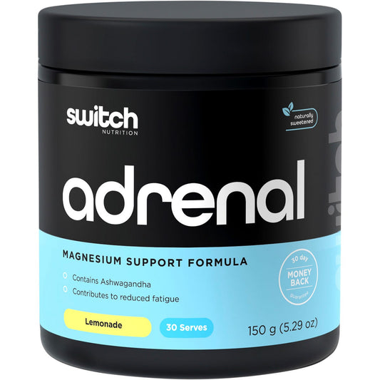 Switch Nutrition- Adrenal Magnesium Support Formula Lemonade-150g