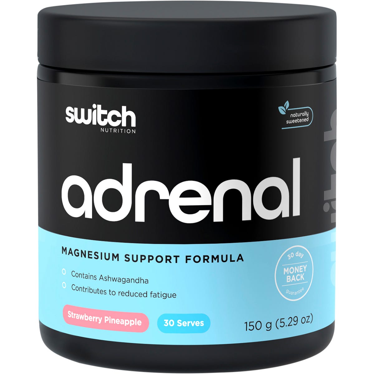 Switch Nutrition- Adrenal Magnesium Support Formula Strawberry Pineapple-150g