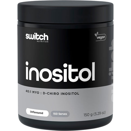 Switch Nutrition- Inositol 40:1 MYO : D-Chiro Inositol-150g