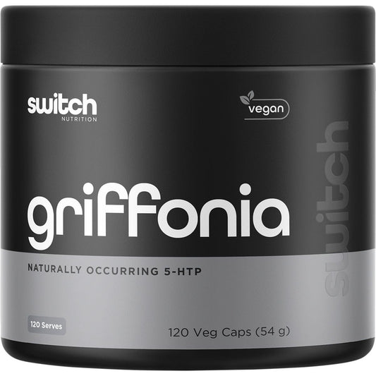 Switch Nutrition- Griffonia Naturally Occurring 5-HTP-120 Caps