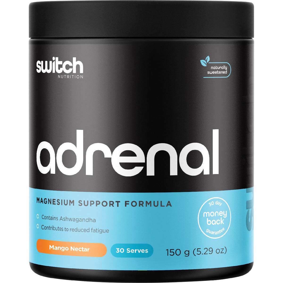 Switch Nutrition- Adrenal Magnesium Support Formula Mango Nectar-150g
