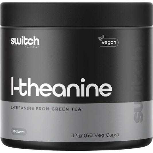 Switch Nutrition- L-Theanine From Green Tea-60 Caps