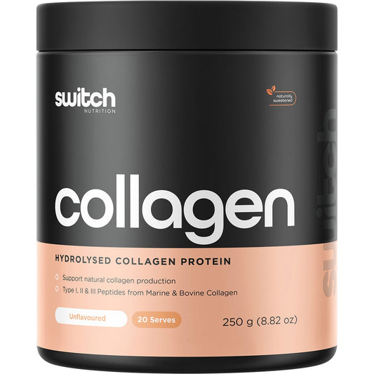 Switch Nutrition- Hydrolysed Collagen Protein Unflavoured-250g