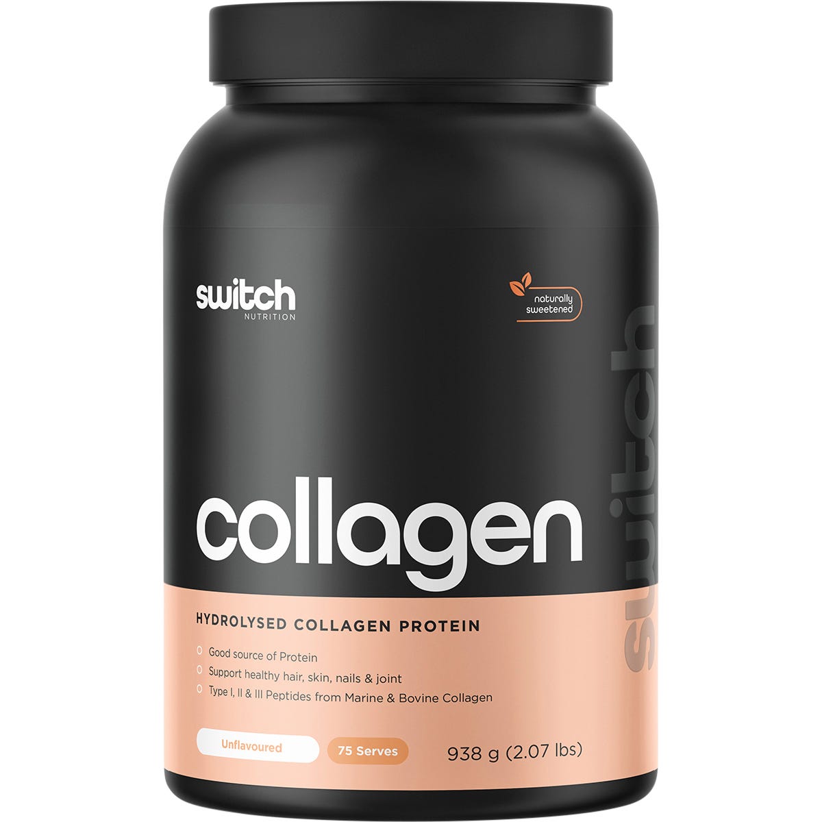 Switch Nutrition- Hydrolysed Collagen Protein Unflavoured-938g