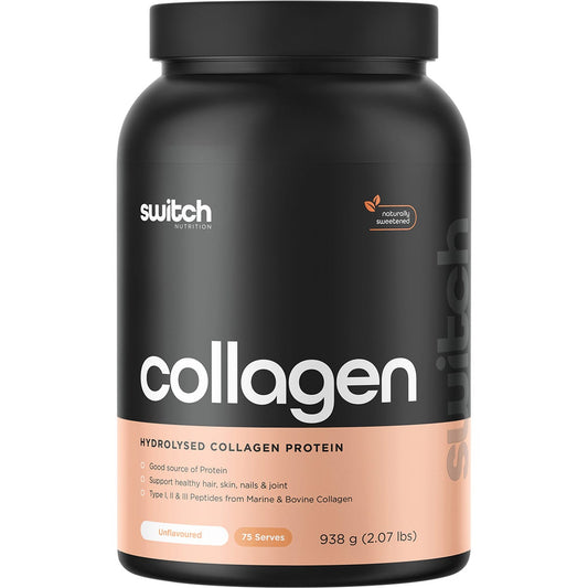 Switch Nutrition- Hydrolysed Collagen Protein Unflavoured-938g