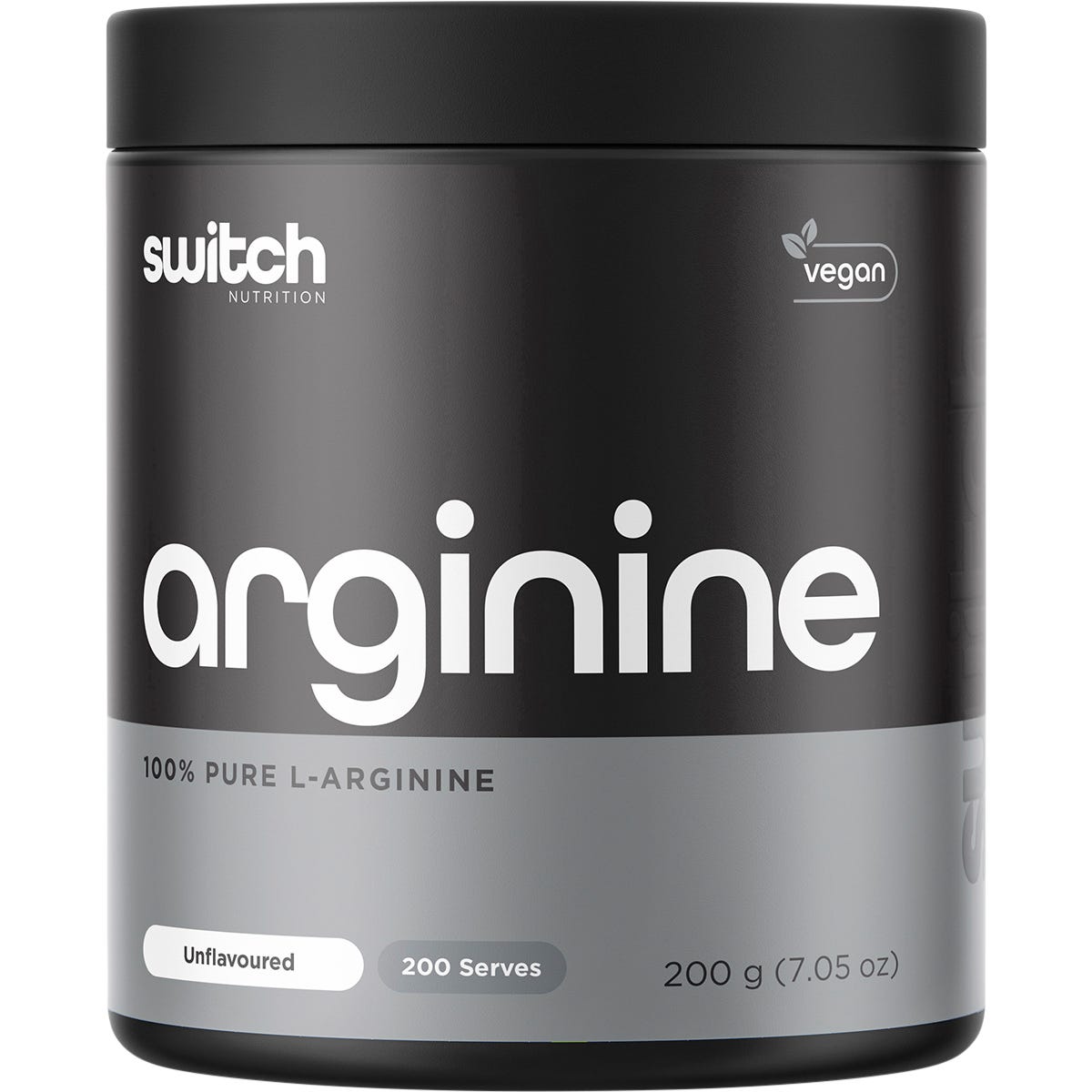 Switch Nutrition- Arginine 100% Pure L-Arginine Unflavoured-200g