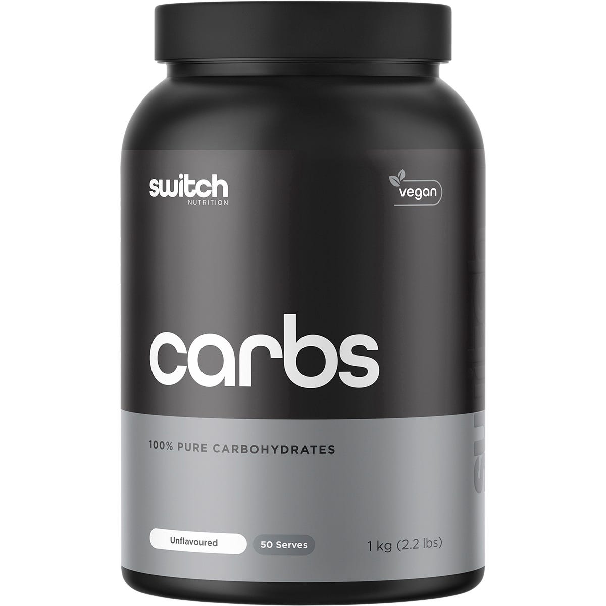 Switch Nutrition- Carbs 100% Pure Carbohydrates Unflavoured-1kg