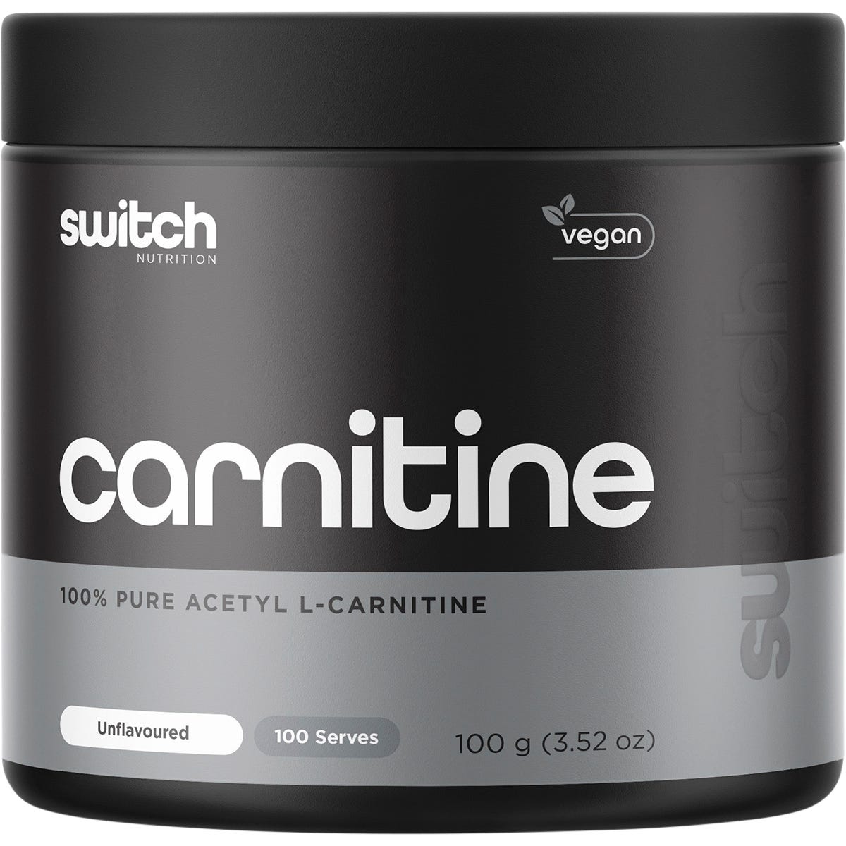 Switch Nutrition- Carnitine 100% Pure Acetyl L-Carnitine Unflavoured-100g