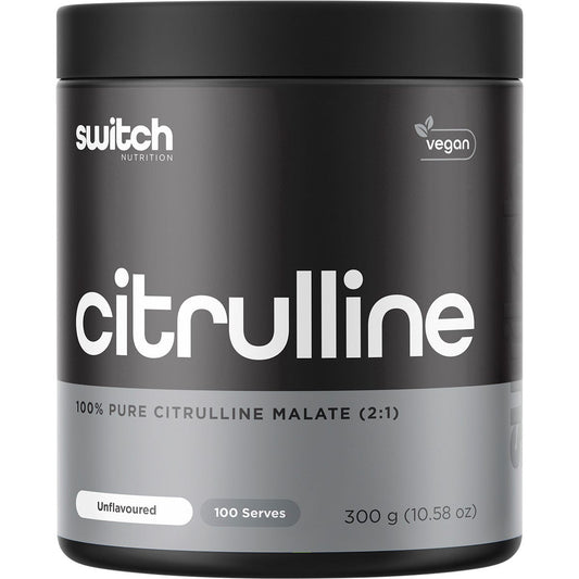 Switch Nutrition- Citrulline 100% Pure Citrulline Unflavoured-300g