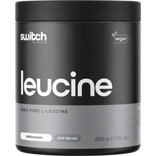 Switch Nutrition- Leucine 100% Pure L-Leucine Unflavoured-200g
