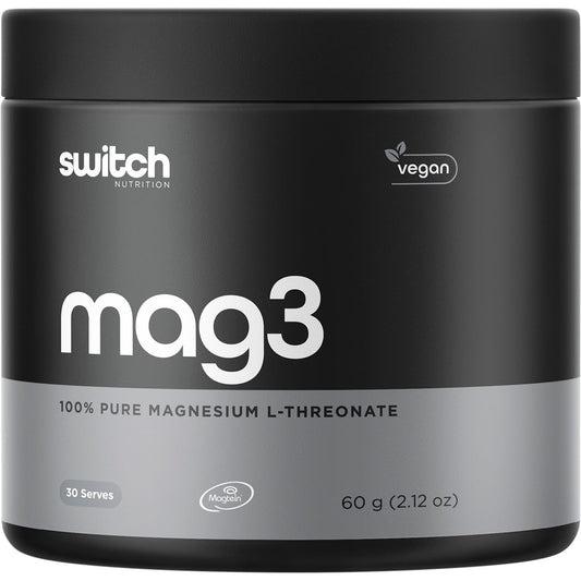 Switch Nutrition- Mag3 100% Pure Magnesium L-Threonate-60g