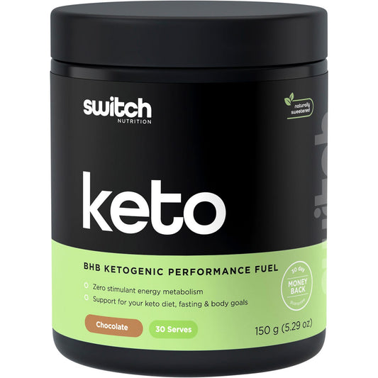 Switch Nutrition- Keto BHB Ketogenic Performance Fuel Chocolate-150g