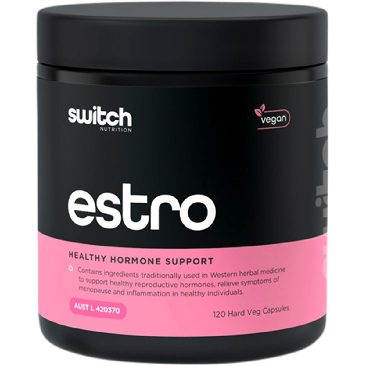 Switch Nutrition- Estro Healthy Hormone Support-120 Caps