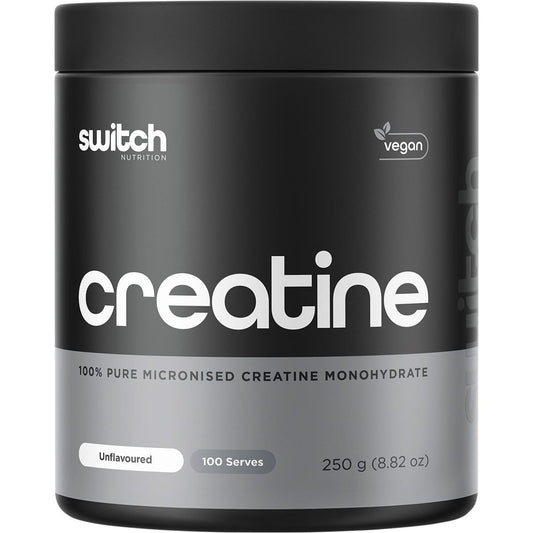 Switch Nutrition- Creatine 100% Pure Micronized Monohydrate Unflavoured-250g