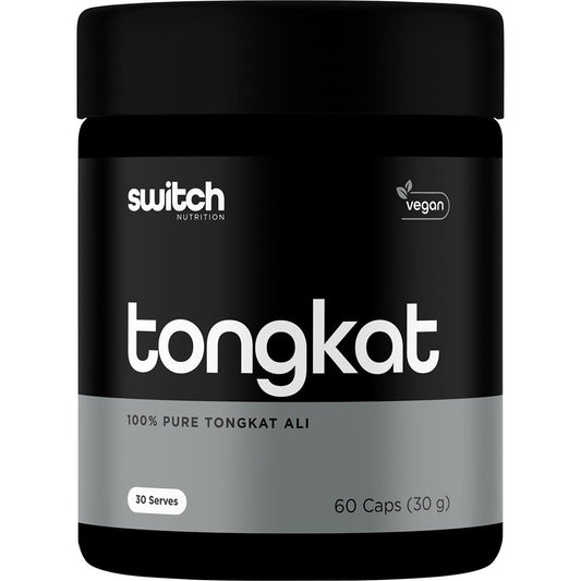 Switch Nutrition- Tongkat Ali 100% Pure Tongkat Ali-60 Caps