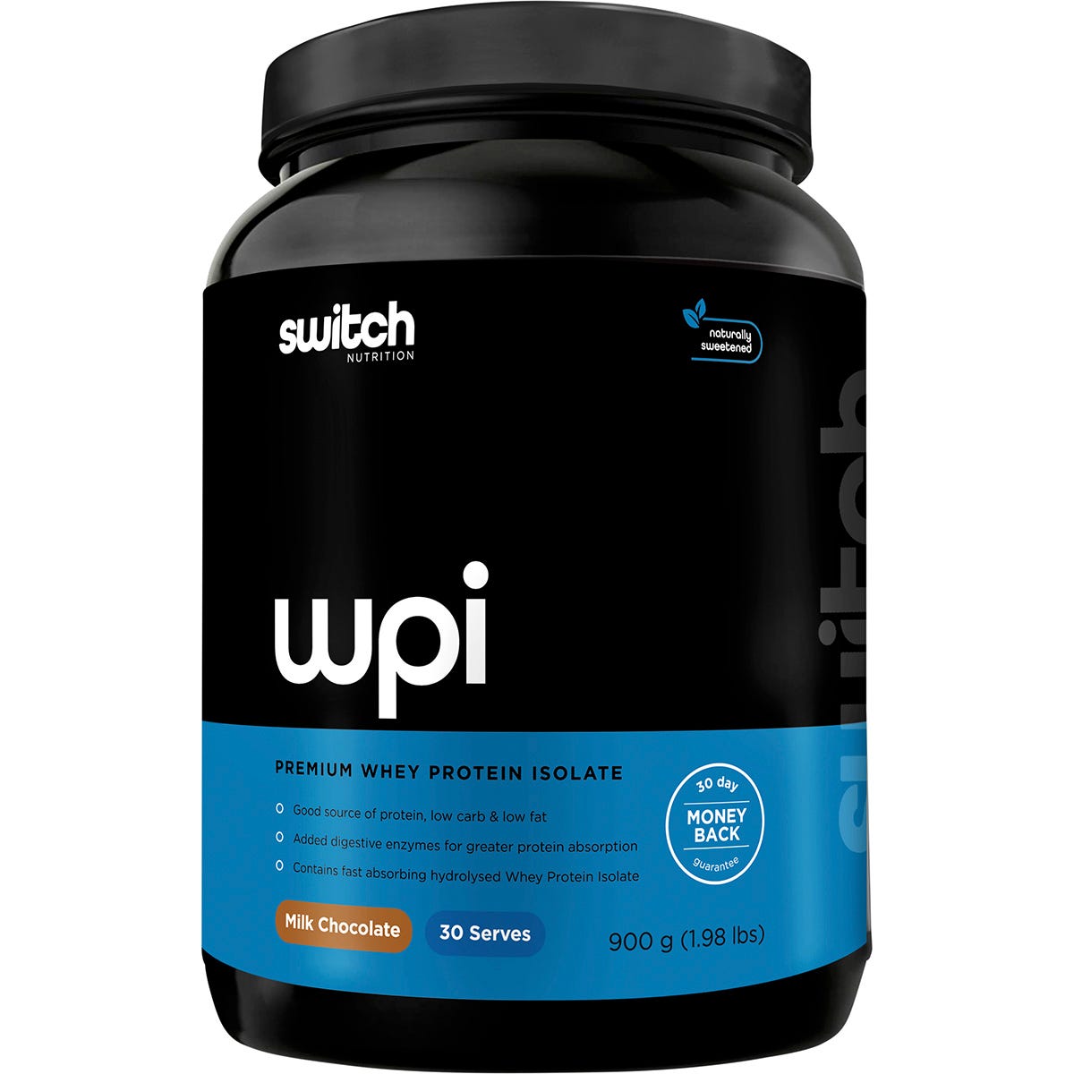 Switch Nutrition- WPI Premium Whey Protein Isolate Milk Chocolate-900g
