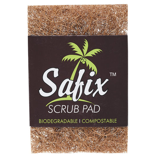 Safix- Scrub Pad Large Biodegradable & Compostable
