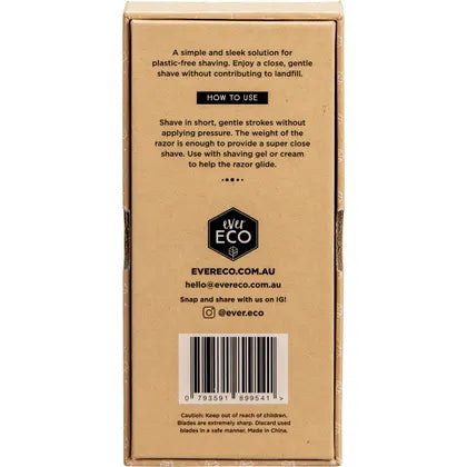 Ever Eco- Safety Razor Matte Black