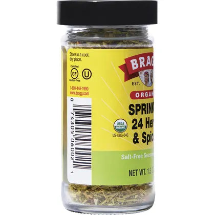 Bragg- Seasoning Organic Sprinkle 24 Herb & Spices Salt-Free-42g