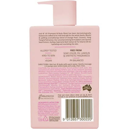 Jack N' Jill- Shampoo & Body Wash Uplifting & Botanical Blend-3x300ml