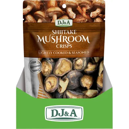 DJ&A- Shiitake Mushroom Crisps-12x30g