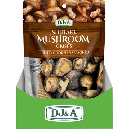DJ&A- Shiitake Mushroom Crisps-12x30g