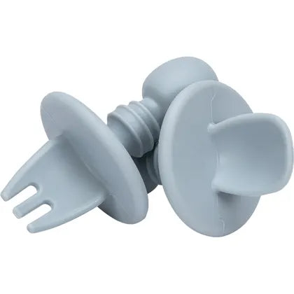 Little Mashies- Silicone Distractor Cutlery Dusty Blue