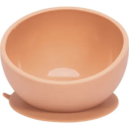 Little Mashies- Silicone Sucky Bowl Blush Pink