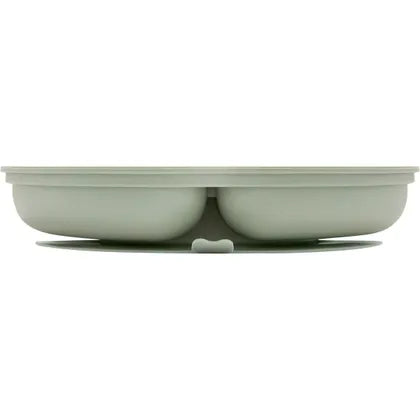 Little Mashies- Silicone Sucky Platter Plate Olive