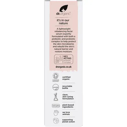 Dr. Organic- Skin Calm Probiotic Protection Serum-30ml