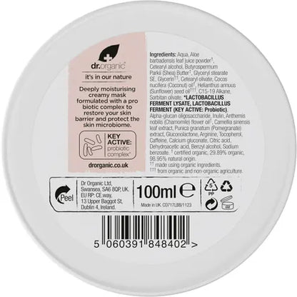Dr. Organic- Skin Calm Probiotic Recovery Mask-100ml
