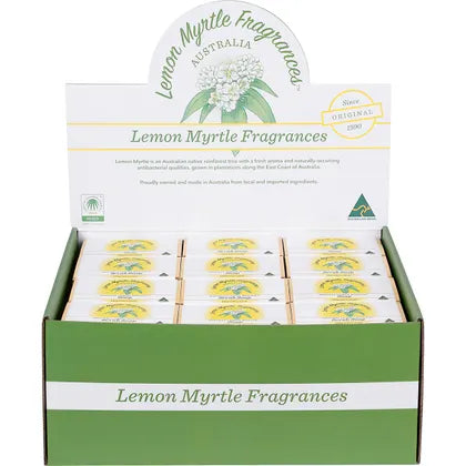 Lemon Myrtle Fragrances- Soap Mixed Plain & Exfoliant-24x100g