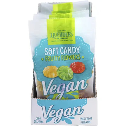 J.Luehders- Soft Vegan Candy Fruity Flowers-10x80g