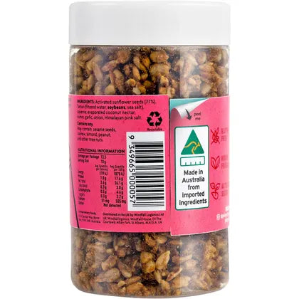Pimp My Salad- Spiced Activated Sunflower Seeds-5x135g