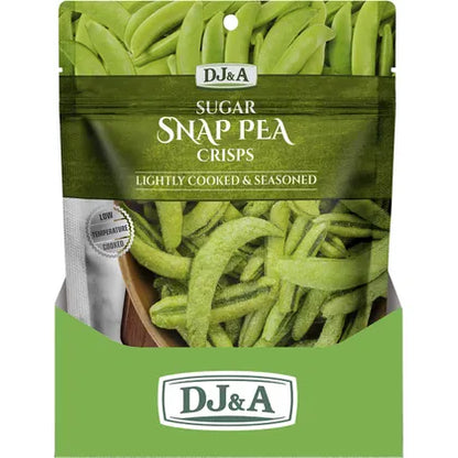 DJ&A- Sugar Snap Pea Crisps-10x30g