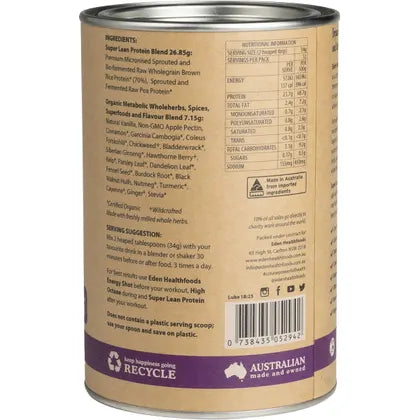 Eden Healthfoods- Super Lean Protein Cinnamon & Vanilla-400g