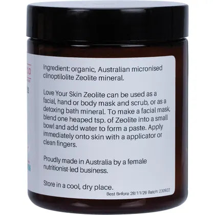Supercharged Food- Australian Zeolite Powder-120g