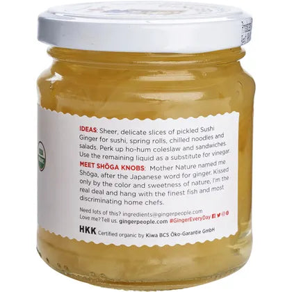 The Ginger People- Sushi Ginger Organic-12x190g