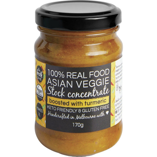 The Broth Sisters- Stock Concentrate Asian Veggie with Turmeric-170g
