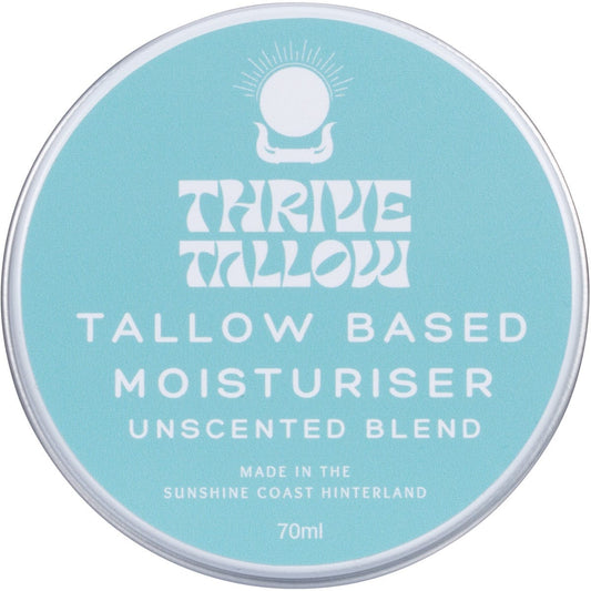 Thrive Tallow- Tallow Based Moisturiser Unscented-70ml