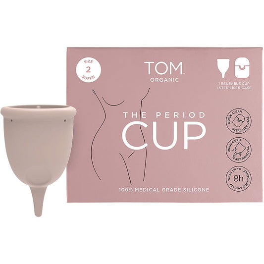 TOM Organic- The Period Cup Size 2 Super-x6