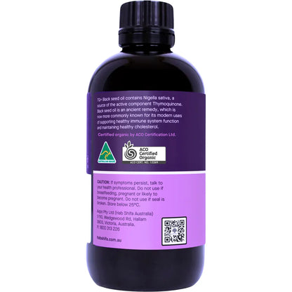 Hab Shifa- TQ+ Organic Black Seed Oil-250ml