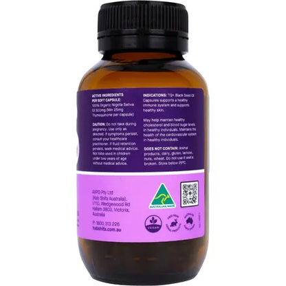 Hab Shifa- TQ+ Ultra Strength Black Seed Oil Vegecapsules-120 Caps