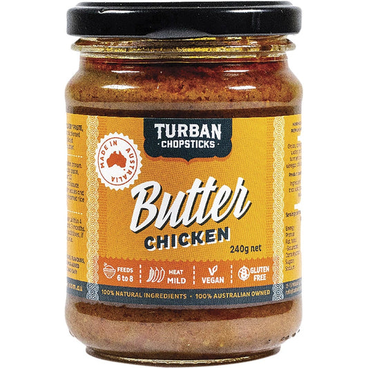 Turban Chopsticks- Curry Paste Butter Chicken-240g