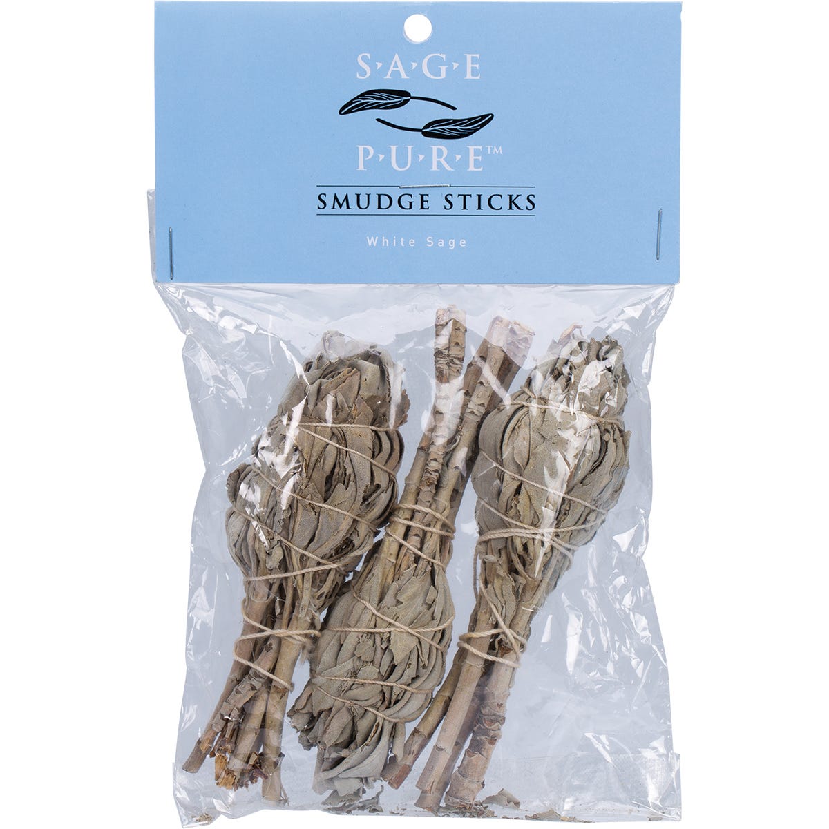 Tulsi- Sage Pure Smudge Stick White Sage Small 8cm-3pk