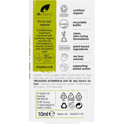 Dr. Organic- Tea Tree Nail Solution-10ml
