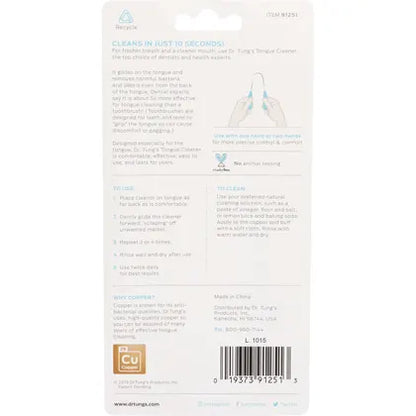 Dr Tung's- Tongue Cleaner Copper