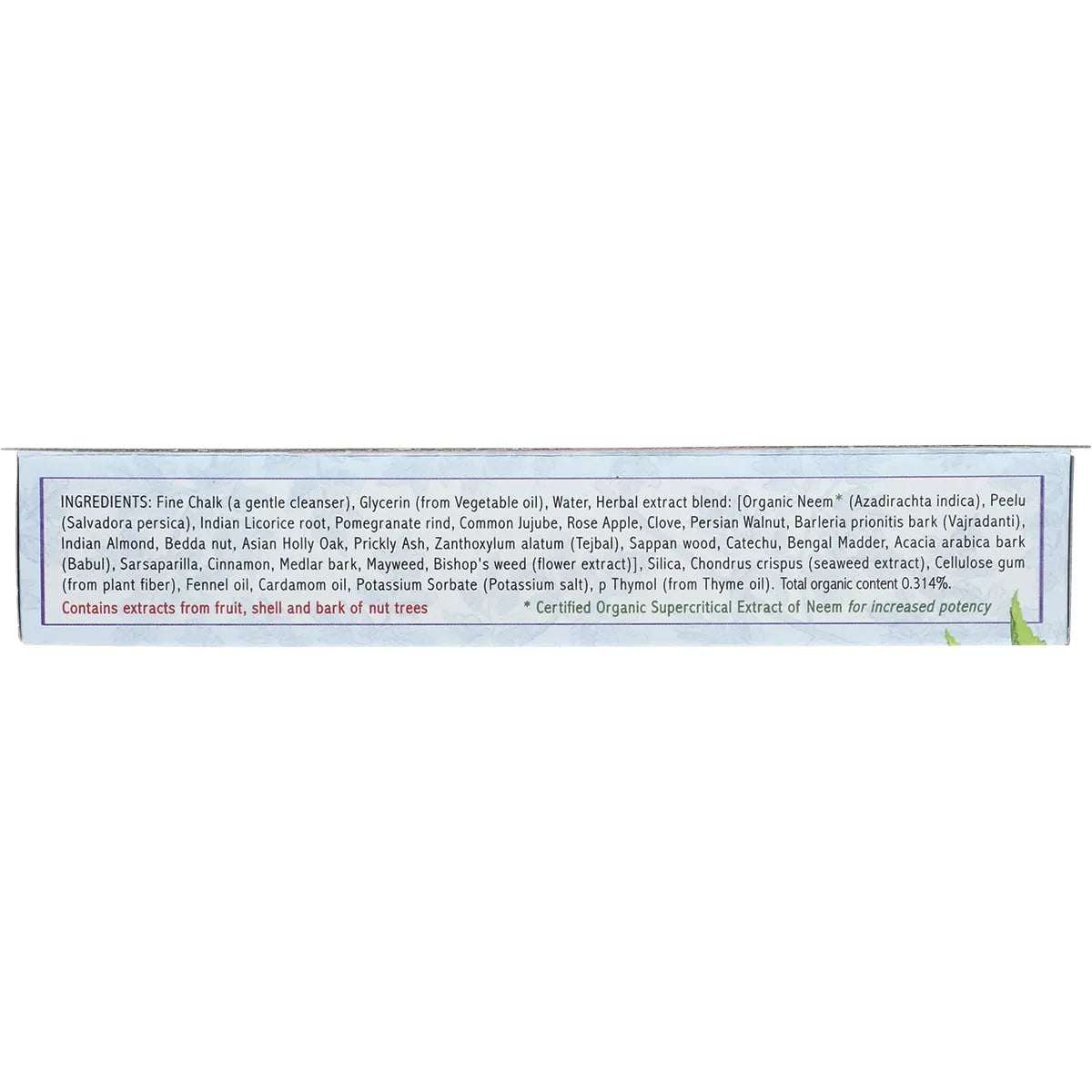 Auromere- Toothpaste Ayurvedic Cardamom Fennel Fluoride Free-6x117g