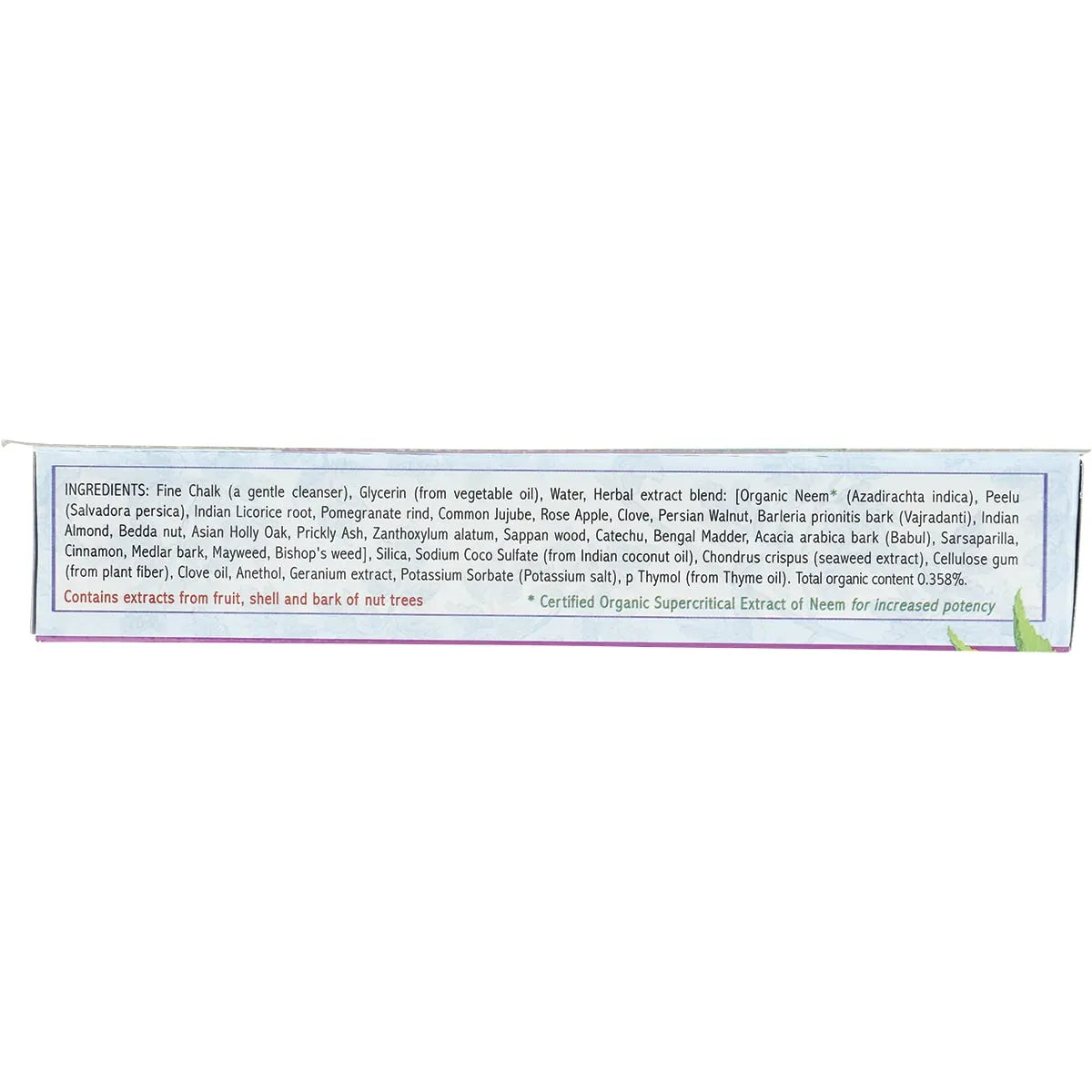 Auromere- Toothpaste Ayurvedic Mint Free Fluoride Free-6x117g