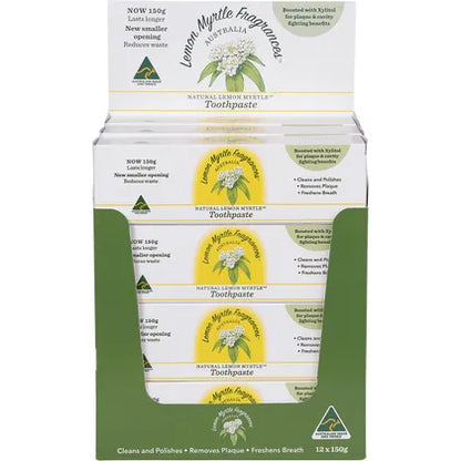 Lemon Myrtle Fragrances- Toothpaste Fluoride Free-150g